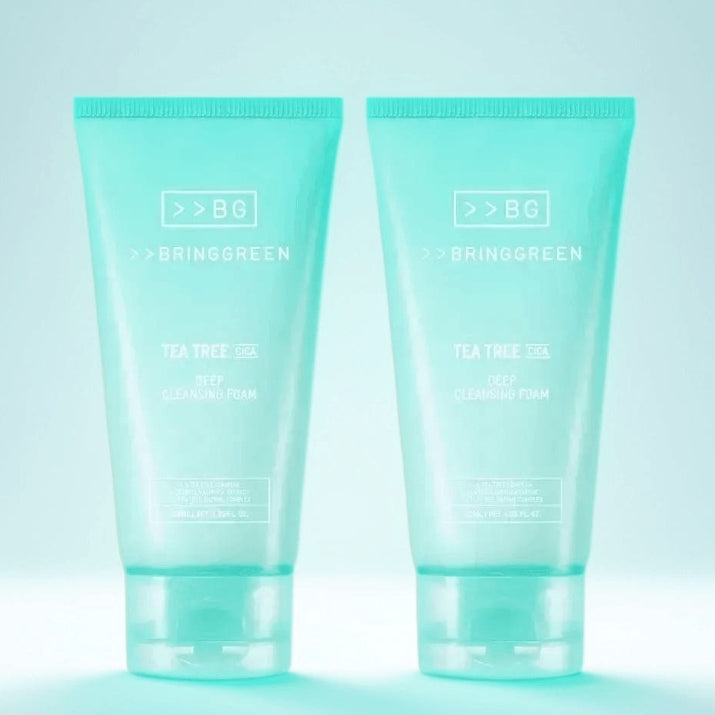 BRINGGREEN Tea Tree Cica Deep Cleansing Foam 120ml