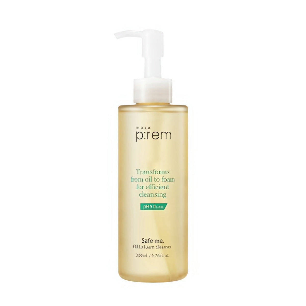 Make P:rem Safe Me Oil To Foam Cleanser 200ml Makeup Remover Wash K-Beauty New - K-Beauty Billy | Korean Skincare & Cosmetics