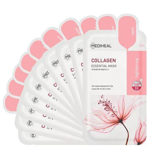 MEDIHEAL Collagen Essential Face Mask Sheet 10 pcs