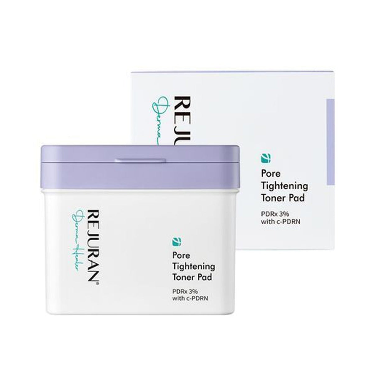 Rejuran Derma Hyal Pore Tightening Toner Pads Pore Care & Hydration Brand New - K-Beauty Billy | Korean Skincare & Cosmetics