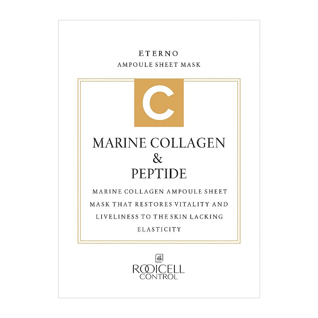 ROOICELL Collagen & Peptide Ampoule facial Mask Sheet 10pcs Korean Skincare New - K-Beauty Billy | Korean Skincare & Cosmetics