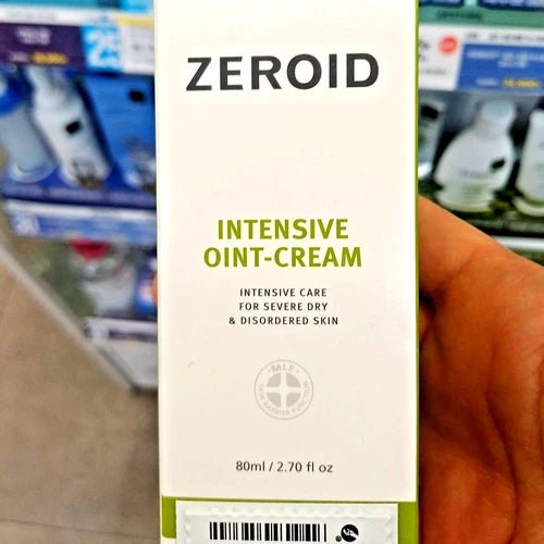 ZEROID Intensive Oint-Cream 80ml – Ceramide Barrier Repair Moisturizer K-Beauty - K-Beauty Billy | Korean Skincare & Cosmetics