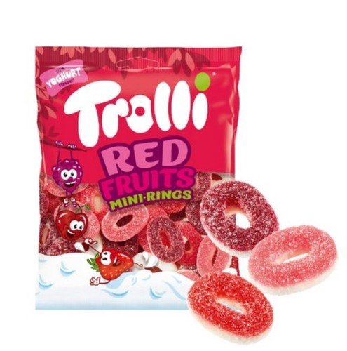 Gummy Candy Snack Size Trolli Red Fruit 100g fruit Flavored From Germany New - K-Beauty Billy | Korean Skincare & Cosmetics
