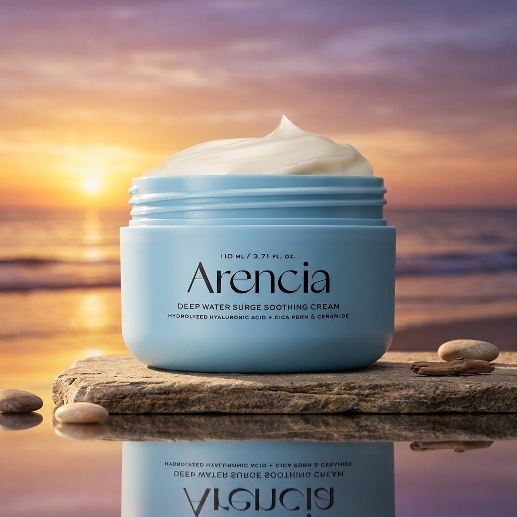 ARENCIA Deep Water Surge Soothing Cream 110ml Hydrating Moisturizer K-Beauty - K-Beauty Billy | Korean Skincare & Cosmetics